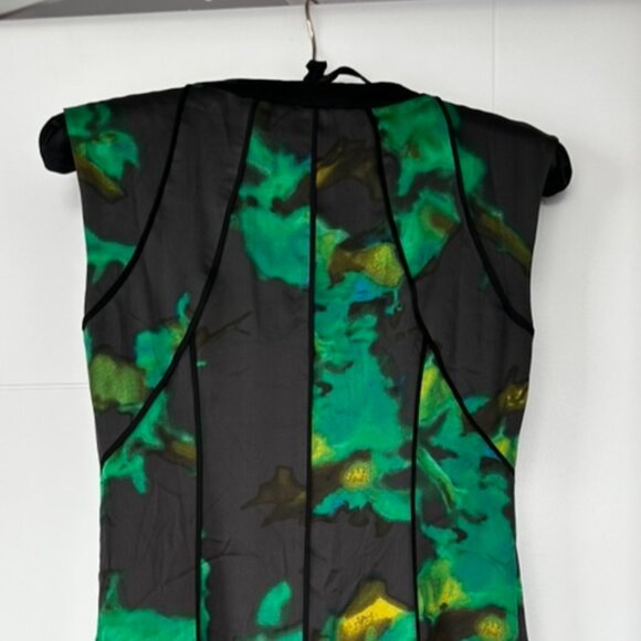 Peacock-inspired Kenneth Cole NY Dress S: XS - Picture 9 of 9